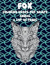 Coloring Books for Adults A Lot of pages - Animal - Fox