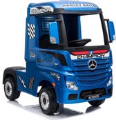 Mercedes Benz Actros Blauw - Multimedia Editie - 4-wiel aandrijving - Softstart | Elektrische Kinderauto | Met afstandsbediening