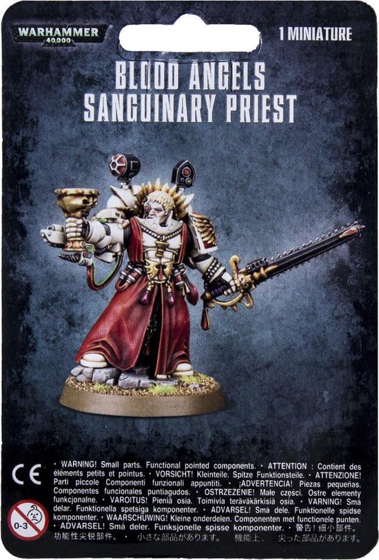 Afbeelding van het spel Warhammer 40.000 - Space Marines: Blood Angels - Sanguinary Priest