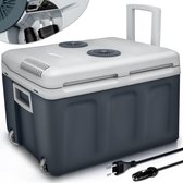 Tillvex - Koelbox, coolbox, 40 liter, grijs, minikoelkast