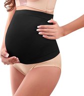 Zwangerschapssteunband- Bekkenbrace- Buikband- Bekkenband- Band Voor Rugklachten Tijdens Zwangerschap- Zwart-Zwangerschapssteunband maat 104/116- Medium