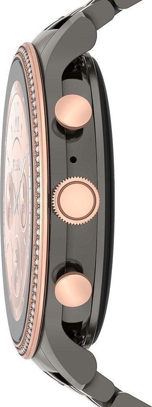 Fossil Gen 6 Smartwatch FTW6078 Dames 42 mm - Grijs