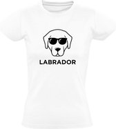 Labrador t-shirt Dames | Hond