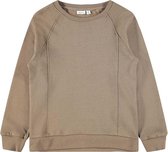 Name it sweater jongens - bruin - NKMnogas - maat 122/128
