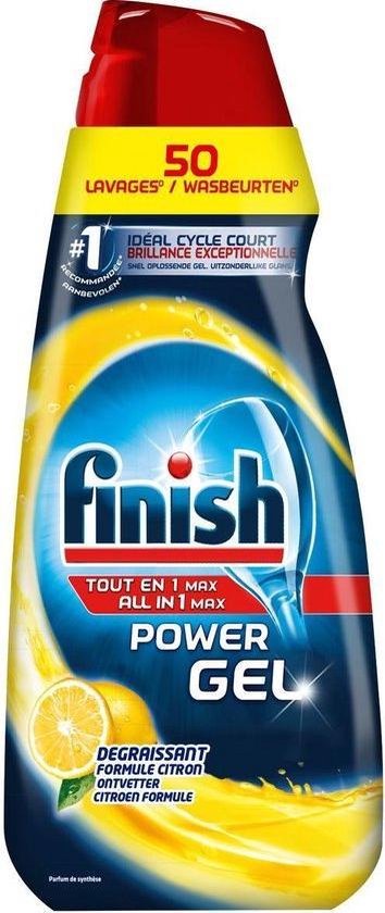 FINISH Power Gel - All In 1 Max - Formule Citroen - 1.5l | bol.com