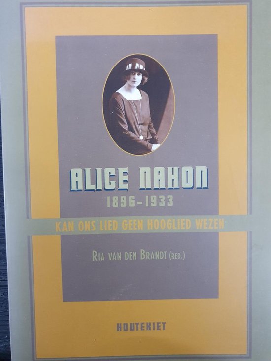 - Alice Nahon 1896-1933