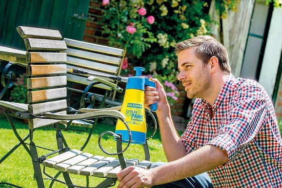 Gloria Haus und Garten 000355.0000 Spray&Paint Compact Drukspuit 1.25 l van Merkloos	 — afbeelding 2