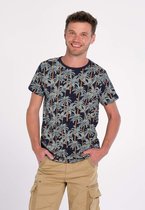 J&JOY - T-Shirt Mannen 16 Rain Forest Coconut