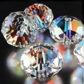 3 Kristallen kralen 15 mm