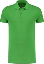 L&S Polo Basic Cot/Elast SS for him