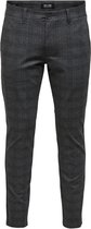 Only & Sons Broek Onsmark Check Pants Hy Gw 0397 22020397 Demitasse Mannen Maat - W28 X L32