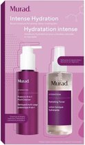 Murad - Intense Hydration Duo Set - Giftset - Full Size Prebiotic 4-in-1 Cleanser  + Hydration Toner