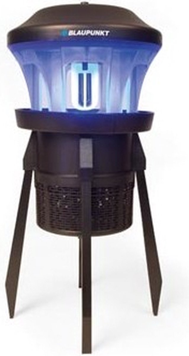 Bol.com Insectenverdelger, elektrisch, uv-licht, ventilator, uitneembare opvangbak, 250 m², zwart aanbieding