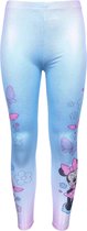 Blauwe meisjesleggings met glitters Minnie Mouse 104