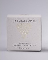 NATURALSOPHY bio babycreme Organic baby cream natuurlijke babyverzorging, organische babycreme droge huid