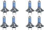 8 STUKS 12V 60/55W H4 P43t Halogeenlamp 6500K Auto Halogeenlamp Xenon Donkerblauw Glas Super Wit Hoog Wattage Lamp Off Road Gebruik H4 autolampen - H4 - 12V 55W - 8 Stuk | Blauw