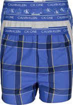 Calvin Klein Wijde Boxers Slim Fit (3-pack) - drie verschillende -  Maat: L