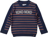 Koko Noko Sweater jongen blauw maat 110