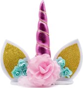 Unicorn Cake Topper Versiering Roze lily’s Toys
