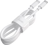 Hoco X51 100 Watt USB-C - USB-C Fast Charging Kabel 5A 2 Meter Wit