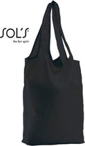 Foldable Shopping Bag Pix (Zwart)