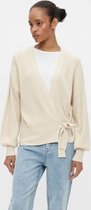 Object Vest Objviolette L/s Knit Cardigan 113 23034968 Sandshell Dames Maat - S