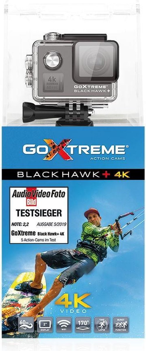 Easypix GoXtreme Black Hawk+ action cam 20137 | bol.com
