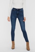 Vero Moda Jeans Vmloa Hr Skinny Jeans Vi374 Ga Noos 10233042 Medium Blue Denim Dames Maat - W26 X L34