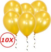Gouden Ballonnen Verjaardag Versiering Gouden Helium Ballonnen Bruiloft Feest Versiering Metallic Goud 10 Stuks