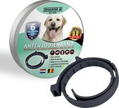 100% natuurlijke vlooienband Voor honden - Zwart - Langdurige bescherming - Zonder schadelijke pesticiden - Vlooien en teken - Veilig voor mens en dier