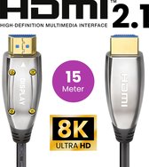 HDMI 2.1 Ultra High Speed Kabel AOC – Glasvezel – Gold Plated – 15 Meter