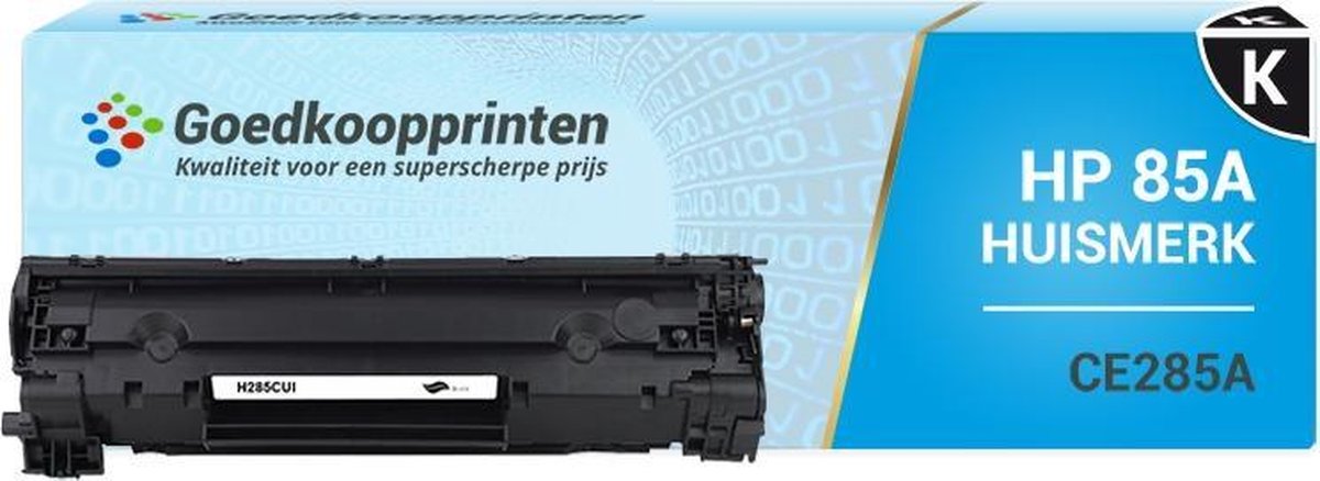 Huismerk voor HP 85A toner / HP CE285A toner Zwart - 1600 afdrukken