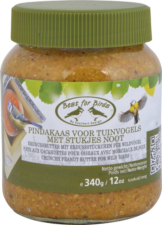 Esschert Design Vogelpindakaas - Tuinvogels