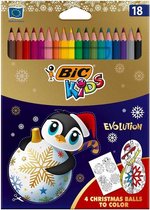 BiC® Kleurpotloden - 18 potloden - 18 kleuren