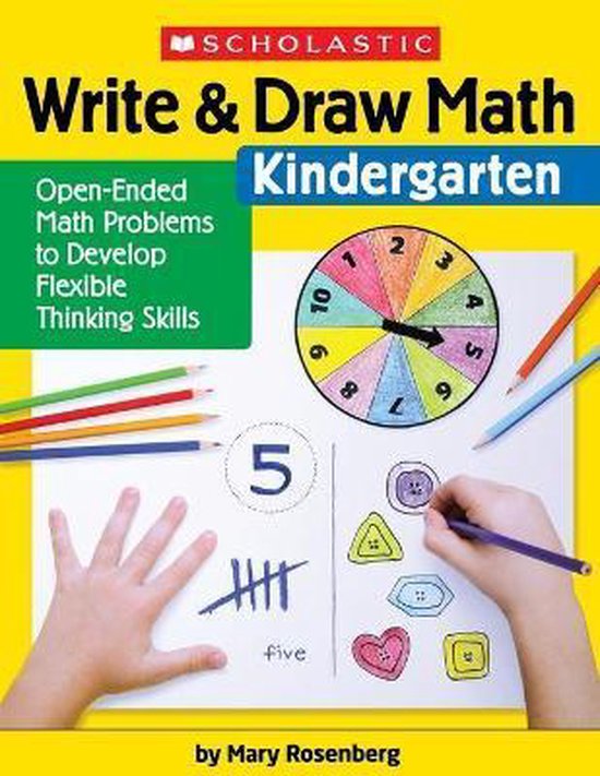 Write & Draw Math: Kindergarten - cover