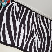 Speelkleed zebra print 195 x 145 Deluxe EXTRA DIK - Liefboefje - Groot Speelkleed Baby - Speelmat Kinderen - Babymat XL - Kindervloerkleed - Kraamcadeau - Speelkleed Kinderen - 50+