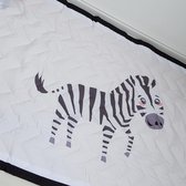 Speelkleed zebra 150 x 100 Deluxe EXTRA DIK - Liefboefje - Groot Speelkleed Baby - Speelmat Kinderen - Babymat XL - Kindervloerkleed - Kraamcadeau - Speelkleed Kinderen - 50+ desig