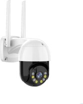 Jooan® Beveiligingscamera - 3 MP camera - Beveiligingscamera buiten - IP camera met kleur nachtvisie - Terugspreekfunctie - Bewegingsdetectie - 4.0 x Zoom - 64 GB memory card inbegrepen