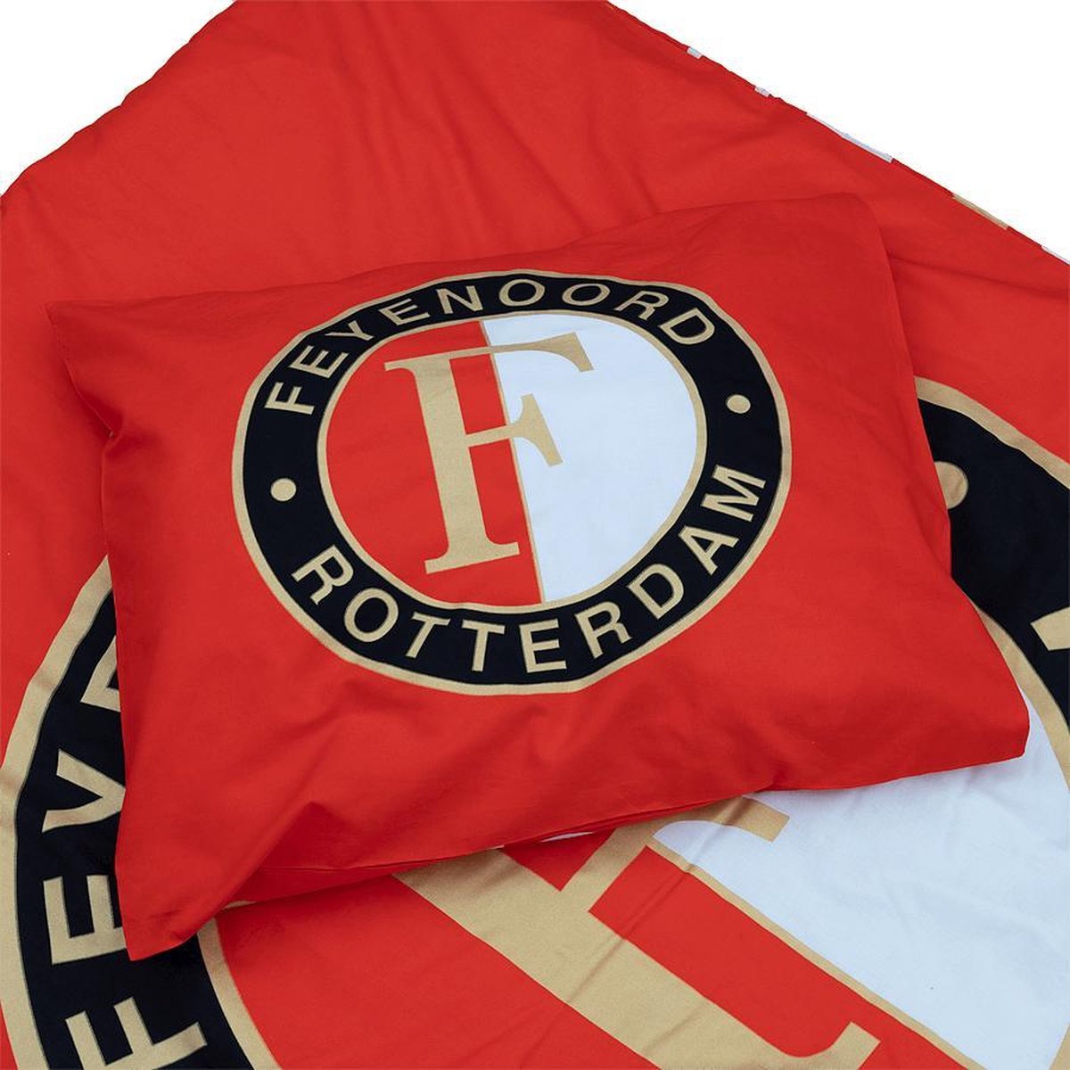 Feyenoord Dekbed Logo - Eenpersoons - 140 x 200cm - Voetbal - Cadeau -  Kinderen - Unisex | bol.com