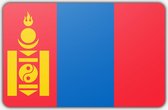 Vlag Mongolië - 100 x 150 cm - Polyester