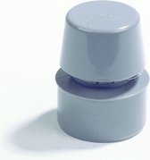 Beluchter lijmmof aansluiting PVC grijs 40mm - Plieger