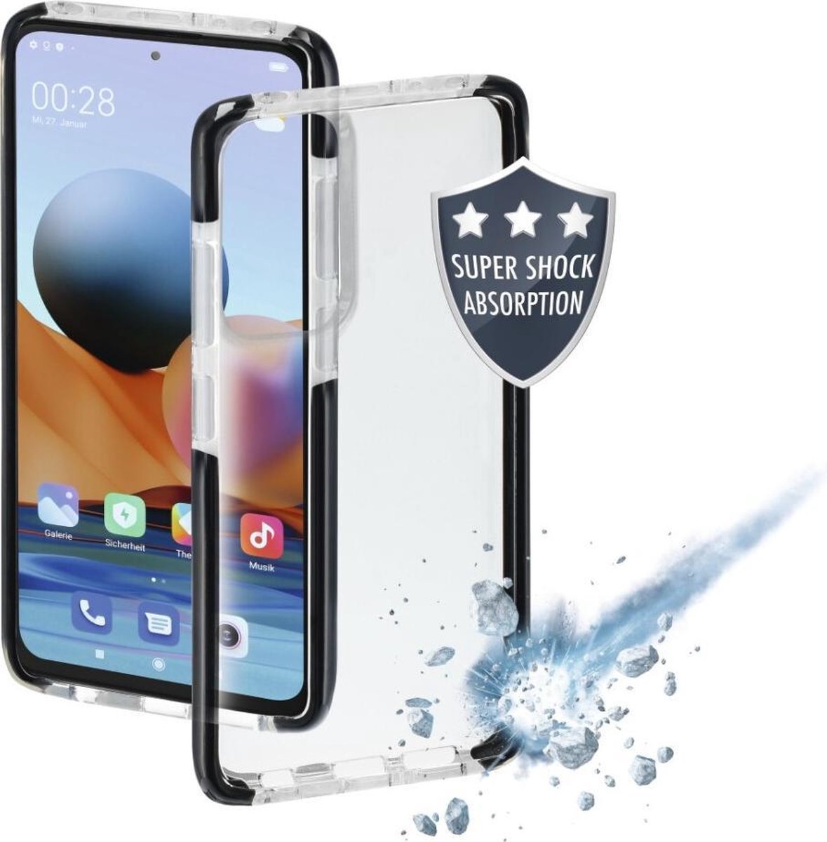 Hama Cover Protector Voor Xiaomi Redmi Note 10 Pro Zwart