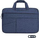 LAPPR® - Venusta III - Laptoptas - Laptophoes - Laptop Sleeve - Laptophoes 13 inch - Laptophoes 14 Inch - Jeans Blauw + Gratis Webcam Cover