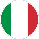 Sticker & Co - Auto Sticker Italië - Italy - 10cm diameter