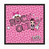 servetten meisjes 33 cm papier roze 20 stuks