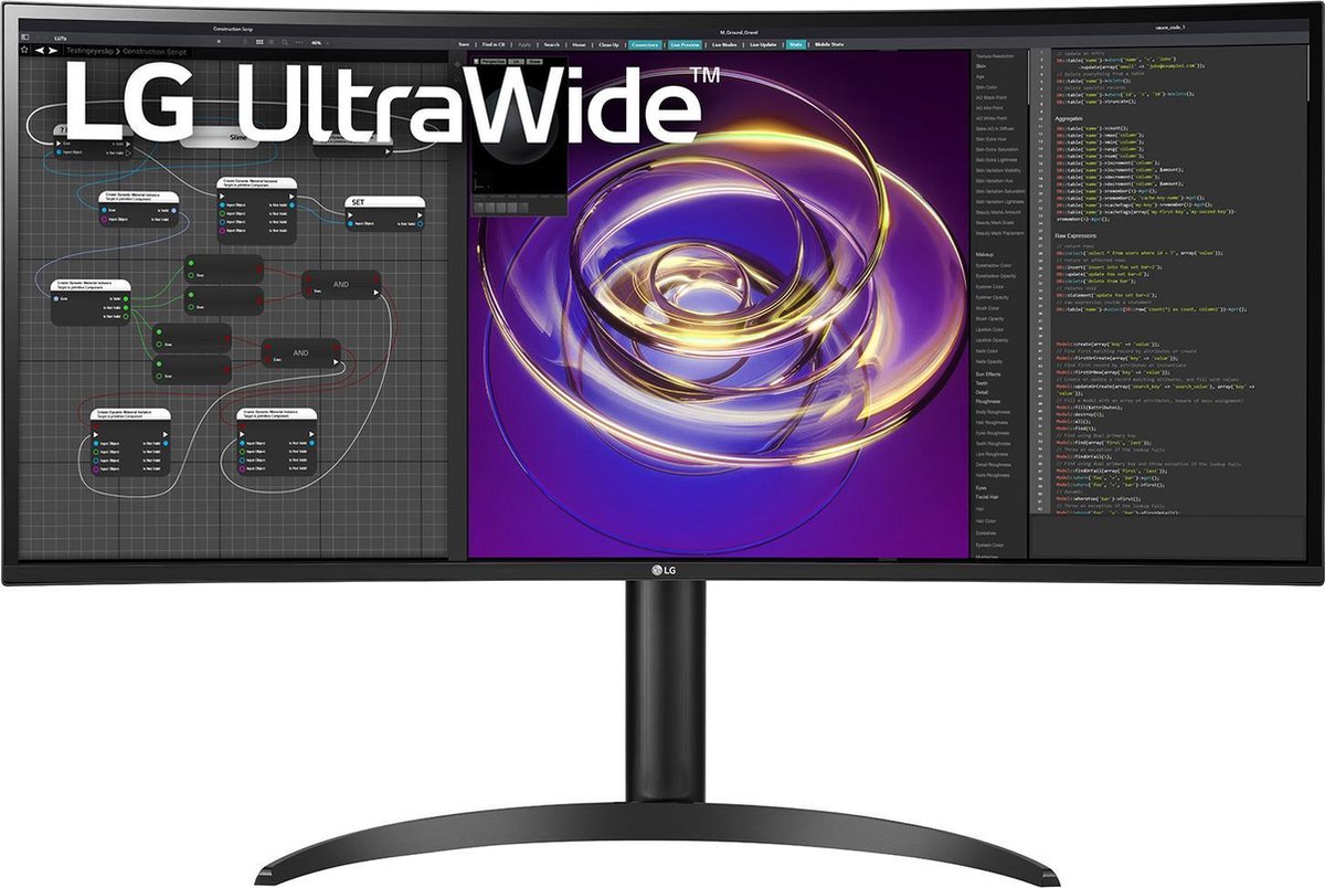 LG 34WP85C-B - QHD IPS Curved UltraWide USB-C Monitor - 96w - 34 Inch