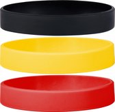 Siliconen Armbanden Mix België - voor Volwassenen (zak van 30 stuks)