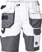 Cerva Dayboro pantalon/short de travail court blanc taille 56 (peintre/plâtrier)