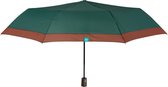 paraplu automatisch dames 96 cm microvezel groen