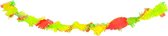 draaiguirlande 18 m papier neon regenboog